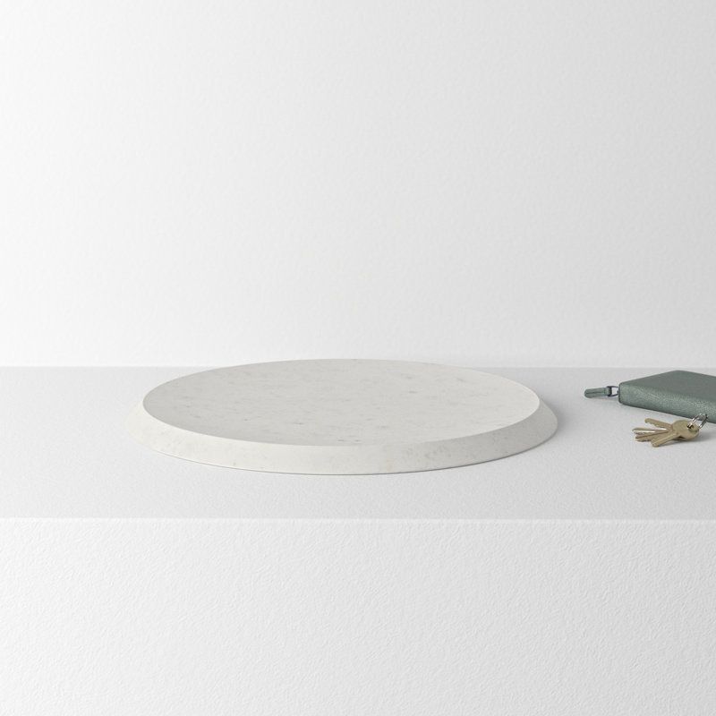 Matheson Marble Tray, 1" H x 16" W x 16" D