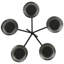 Metal Tabletop Candelabra