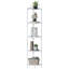 Swade 64.9" H x 12.2" W Corner Bookcase-654329021