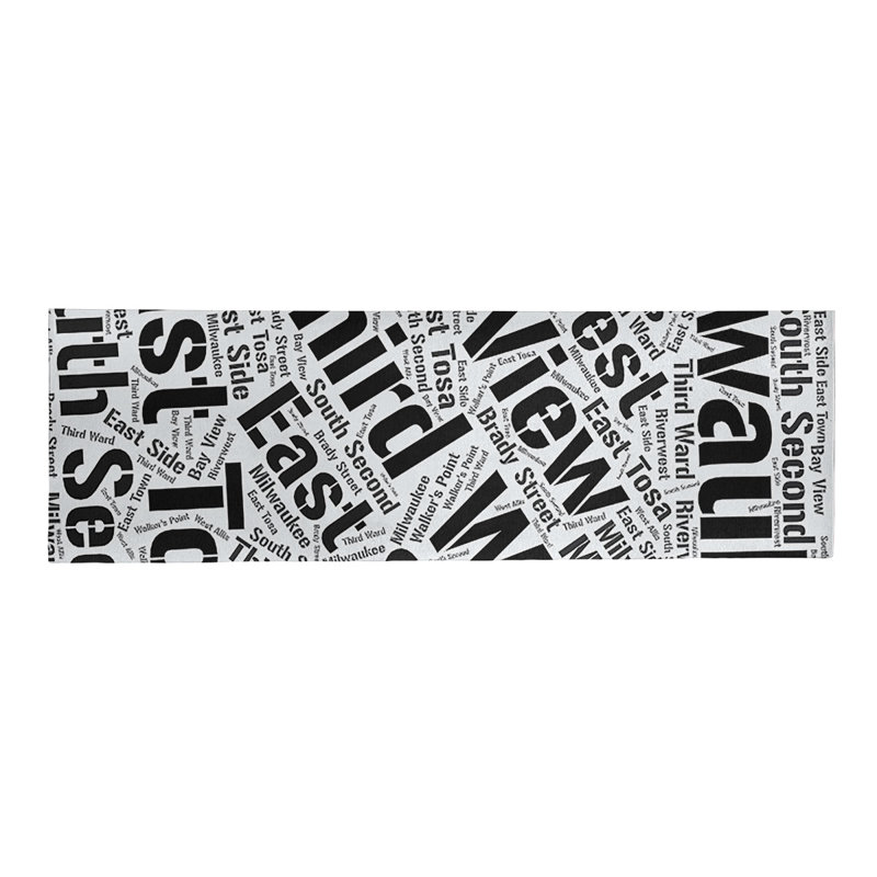 Chenille Indoor Rug, Runner 2.5' x 8'