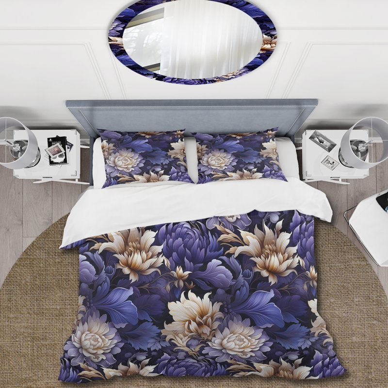 Ensemble de housse de couette en microfibre Celestial, Housse de couette pour très grand lit et 2 très