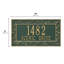 Plaque d'adresse murale sur 2 lignes Pinecone-755412304-755412306