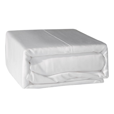 Cotton Blend Sateen Solid Colour Pillowcase - Set of 4