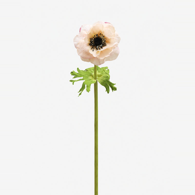Real Touch Anemone Faux Floral, Peach