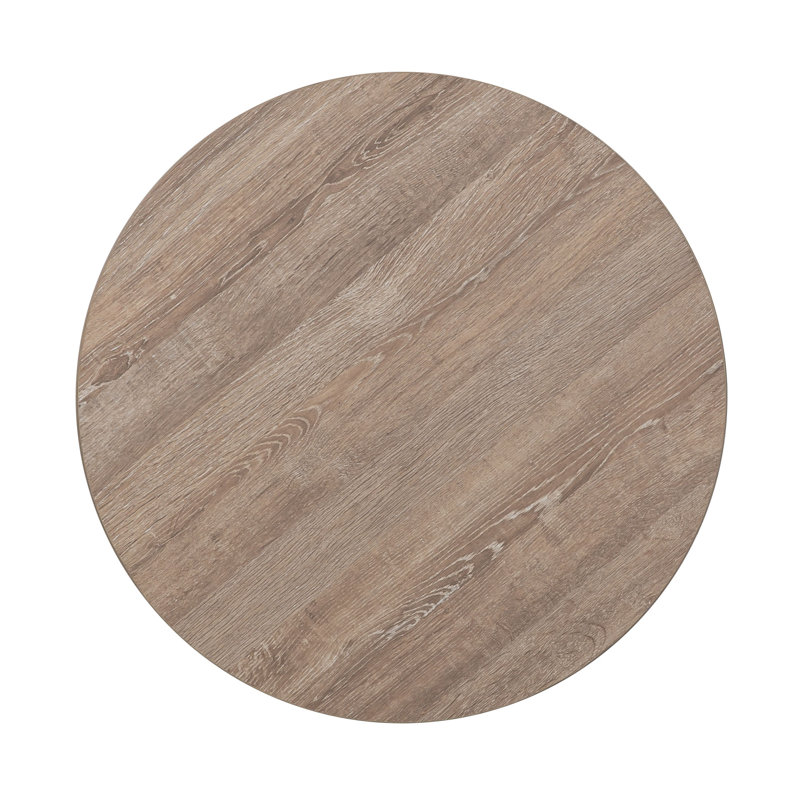 La Jolla End Table, Scrubbed Oak