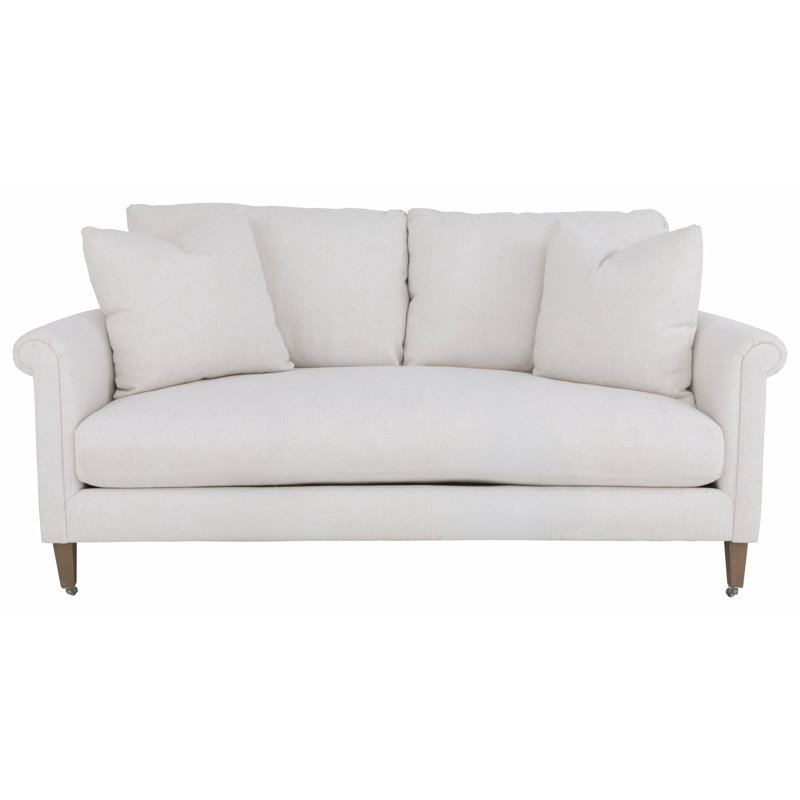 Flynn 75" Sofa, Tobacco, Small Aged Bronze, 1111 Brown