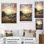 «Countryside Sunrise in Provence I», reproduction sur toile-2067148439-2067148435