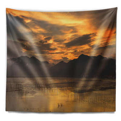 Landscape Polyester Tapestry