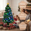 Lighted Artificial Christmas Tree-1498121209