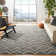 Furman Kilim Geometric Hand-Loomed Natural/Charcoal Area Rug