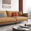 Causeuse-coussin orange standard en polyester-1591745591-1591745592-1591745594