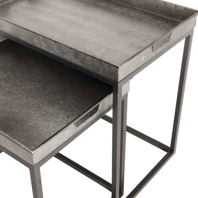 SandpiperCove Tray Top Frame Nesting Tables