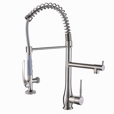 Robinet de cuisine en laiton haute pression de style industriel pour les cuisines modernes