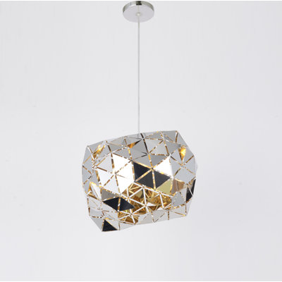 Luminaire suspendu géométrique 1 lumières statement Lovica