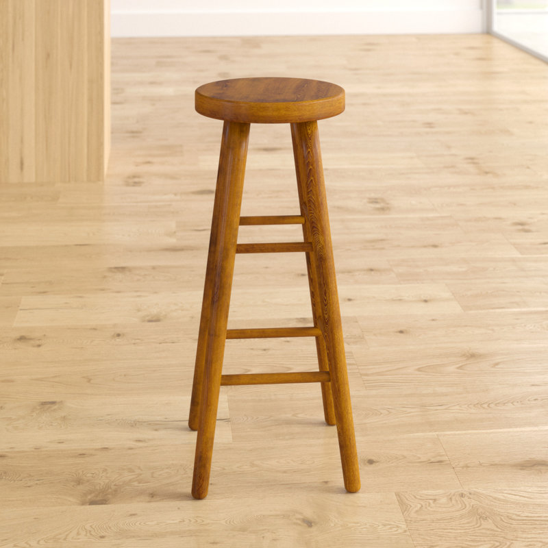 Solid Wood Counter Stool, Oak