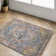 Windmere Traditional Oriental Medallion Rust/Brick/Navy Area Rug