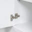 Base de meuble-lavabo 36 po - blanc, 6 tiroirs, base en bois massif et armoire de qualité moderne, option de rangement élégante-1701431963