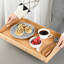 Table de service pliable en bambou