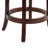 Swivel Upholstered Counter Stool with Solid Wood Frame-69426690