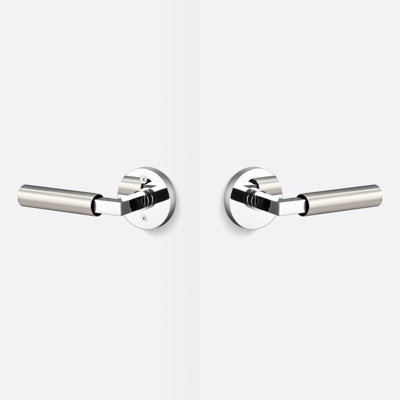 Levanto Round Passage Rosette, Smooth Grip