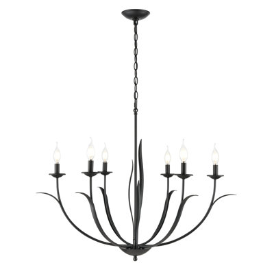 Lustre Charlize - noir mat