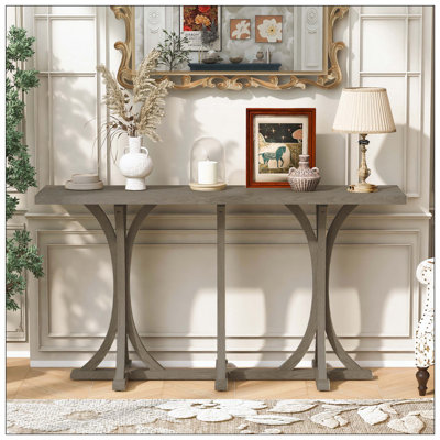 Console en placage de chêne Farmhouse