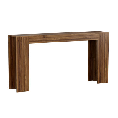 Extra-Long Entryway Table, Farmhouse Sofa Table Behind The Sofa, Decorative Table For Narrow Entrances, Console Table