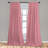 Chevron Semi-Sheer Rod Pocket Curtain Panels-45967095