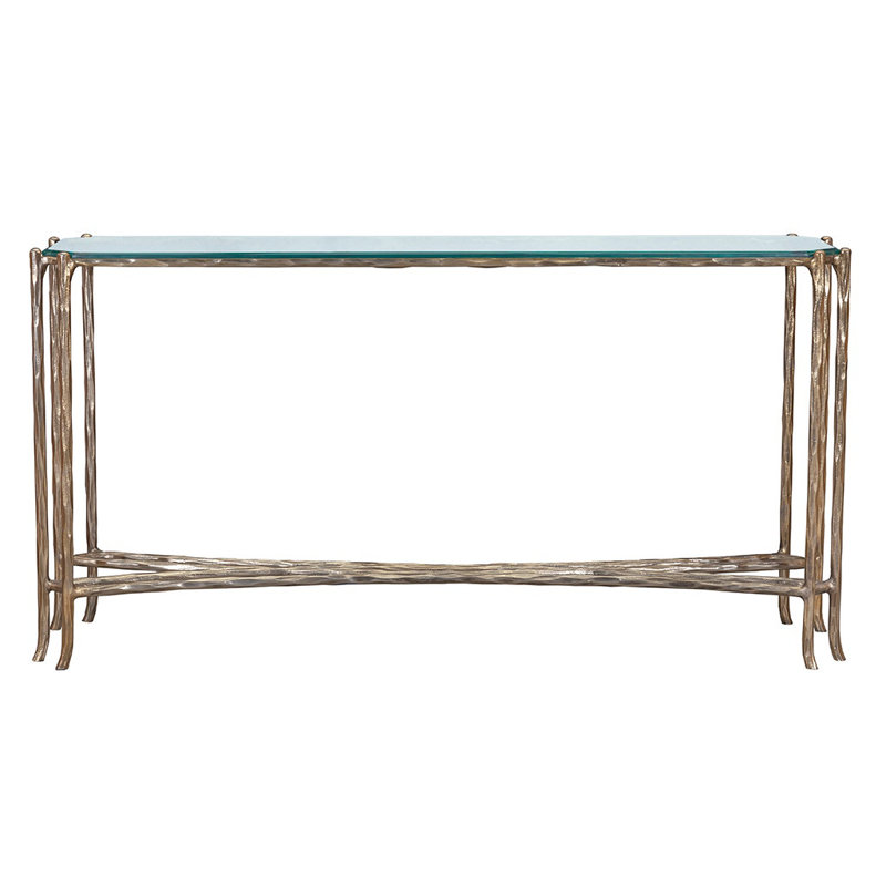 Monier 71'' W Glass Console Table