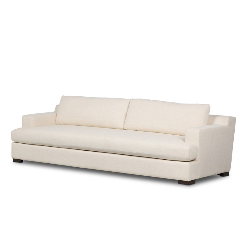 Jake Ann Sofa Crypton Nomad Snow, 33" H x 110" W x 42.50" D