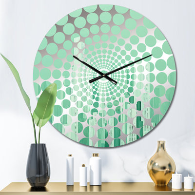 Horloge murale gratte-ciel Mint