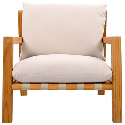 Erlian Sesley Brazilian Teak Patio Chair