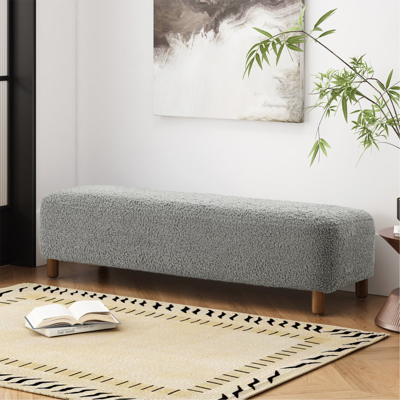 Repose-pieds polyvalent avec fabrication robuste et coussin moelleux pour la détente