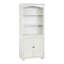 Bibliothèque en bois massif avec armoire Asmitha-247412716