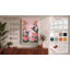 Hummingbirds and Blooms Botanical - Wrapped Canvas-395573224-395573228