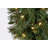 Lightly Flocked Snowbell Pine Garland 9ft Pre-Lit