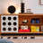 Creative design sense solid wood TV cabinet-122530684