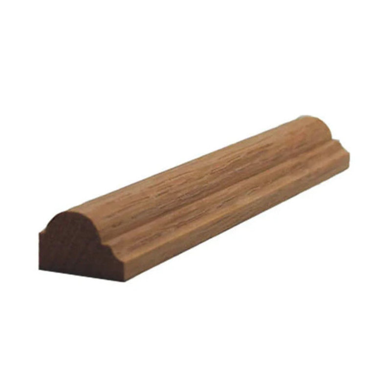Mini-moulure à panneau 3/4 po de large x 1/2 po. Sans finition, Chêne blanc, L 0,75 po x H 0,5 po x P 42 po