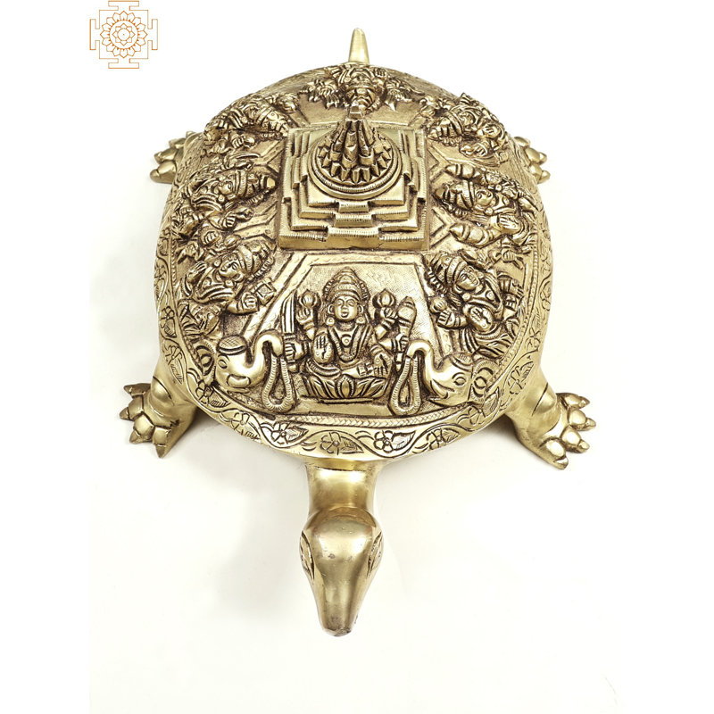 Magnifique décoration d'intérieur 6 po Meru Shree Yantra avec Ashtalakshmi