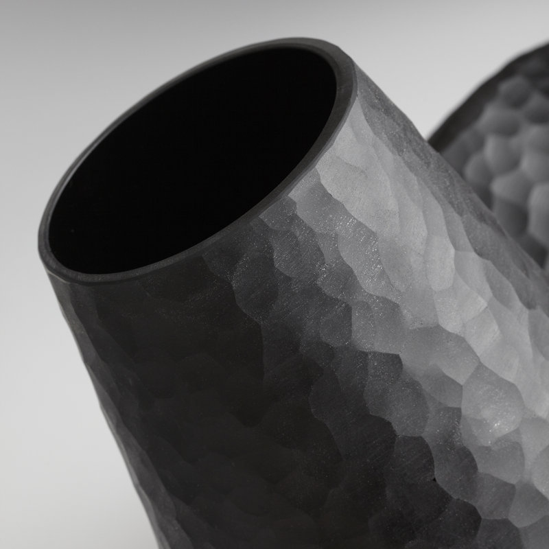 Lava Ceramic / Porcelain Table Vase, 11" H x 10.25" W x 10.25" D