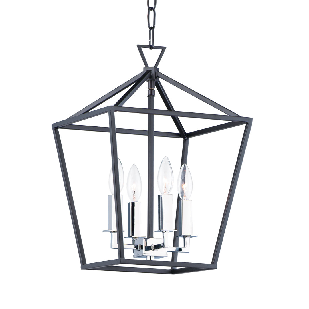 Portwood 4 - Light Lantern Geometric Pendant Greyleigh™