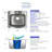 25'' L Single Bowl Stainless Steel Kitchen Sink-50145963