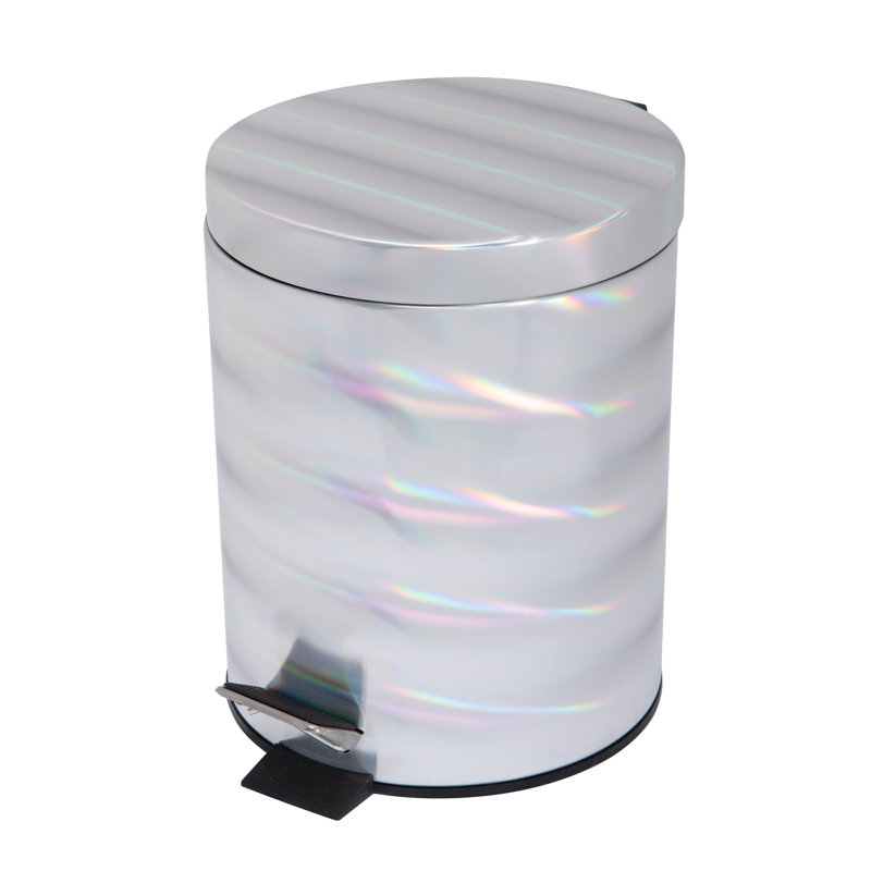 Holographic 1,32 gallon marche sur poubelle