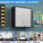 Metal Wall Cabinet With Locking Door And Adjustable Shelf For Office Space Lock Efficient Garage, Warehouse Storage