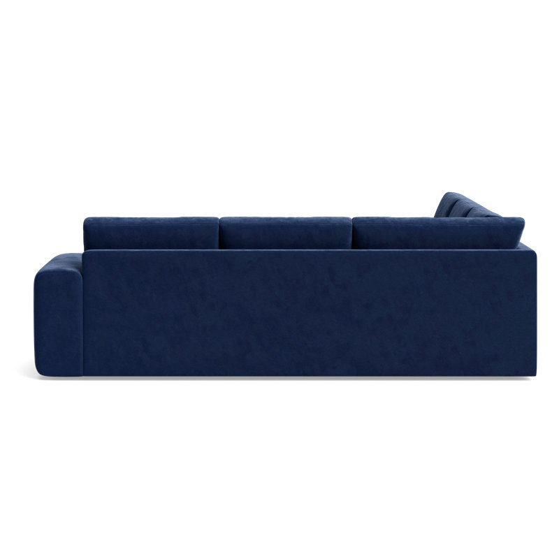 The OG Sectional, Performance Velvet - Uniform, Right Hand Facing