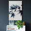 Érable bleu II - impression sur toile tendue-91253595