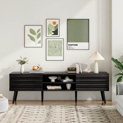 Mid Century Modern TV Stand for Timeless-Bedroom-Aesthetics