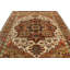 Tapis turc ivoire et rouille Oushak-109264896