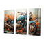 Ensemble de décoration murale géométrique Essence I - Moto-107759474-107759472