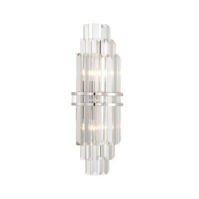 Hayes 7.5'' Polished Nickel Sconce